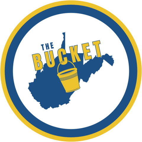 The Bucket Logo Script The Bucket - Cold Beer. Hot Wings. Good Times.